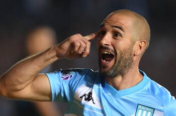 El golazo de Lisandro López en partido de Racing
