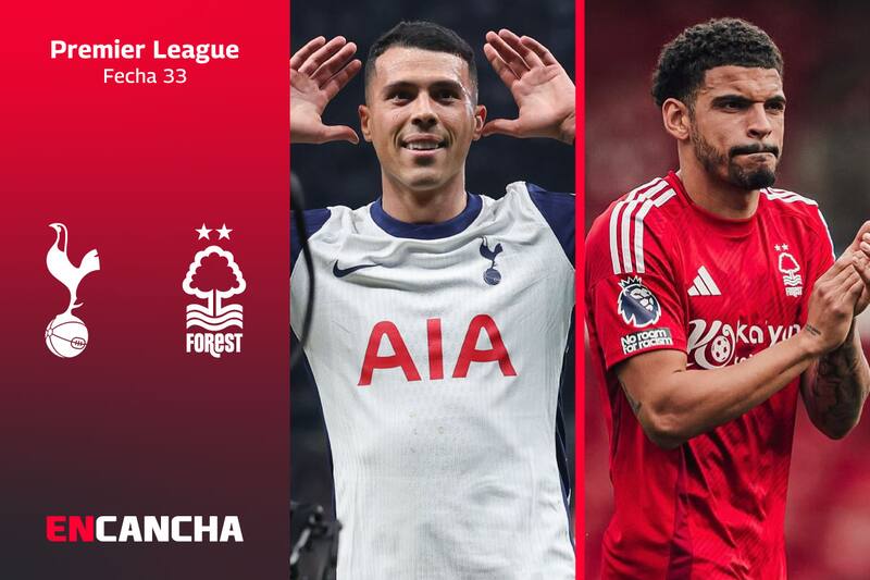 por la fecha 33 de la Premier League. Foto: EFE y RRSS del Nottingham Forest.