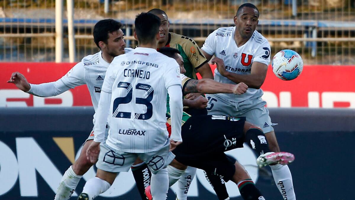 Palestino aguó la fiesta de la U y le robó el triunfo sobre el final