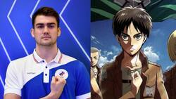 ¡Shinzo Wo Sasageyo! Medallista de plata y bronce en Tokio 2020 rindió tributo a Eren Yeager de Shingeki No Kyojin