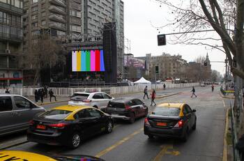 Cierres de campaña en Santiago: ¿Qué calles están cortadas y cuáles son los desvíos hoy jueves?