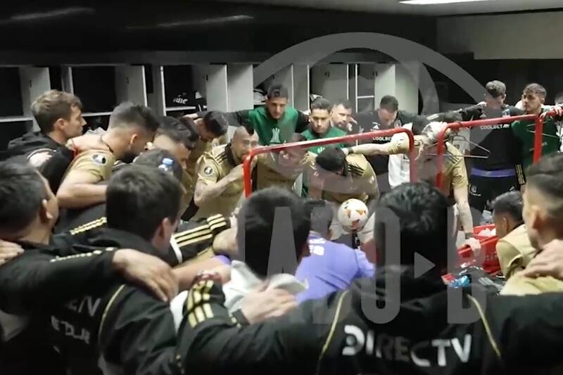 liberó imágenes inéditas de la visita a River Plate.