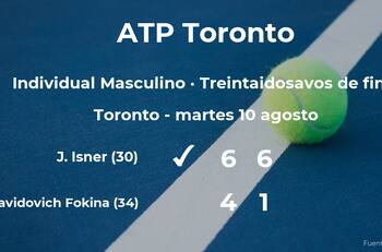 John Isner elimina a Alejandro Davidovich y enfrentará a Christian Garín