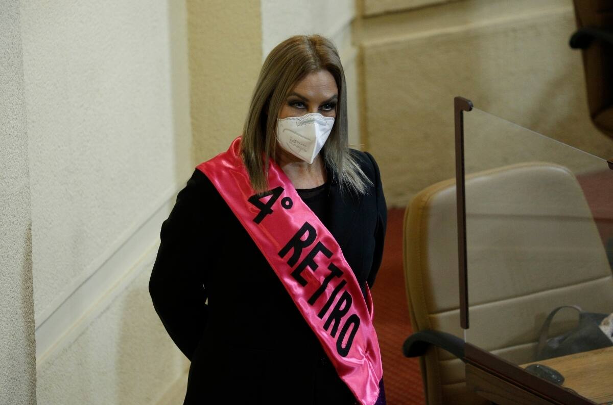 Pamela Jiles por Cuarto Retiro: "Estoy peleando sola en el Congreso por el nuevo 10%"