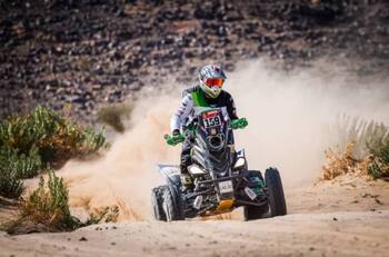 Enrico ganó la etapa 11 del Dakar y se ubica segundo en la general a falta de un día para el cierre