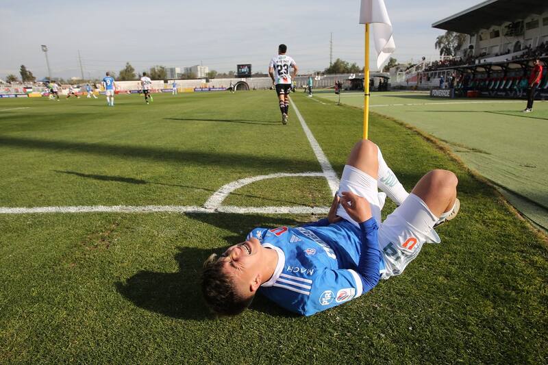jugando por Universidad de Chile. Agencia Aton