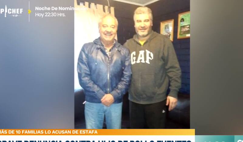 Hijo de Pollo Fuentes es acusado de estafa.