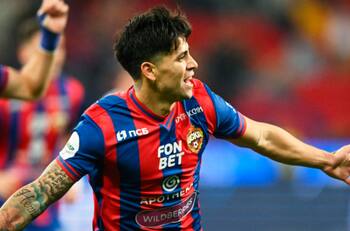 VIDEO | Víctor Dávila no para de brillar en Rusia: asistencia de crack en nuevo triunfo del CSKA de Moscú