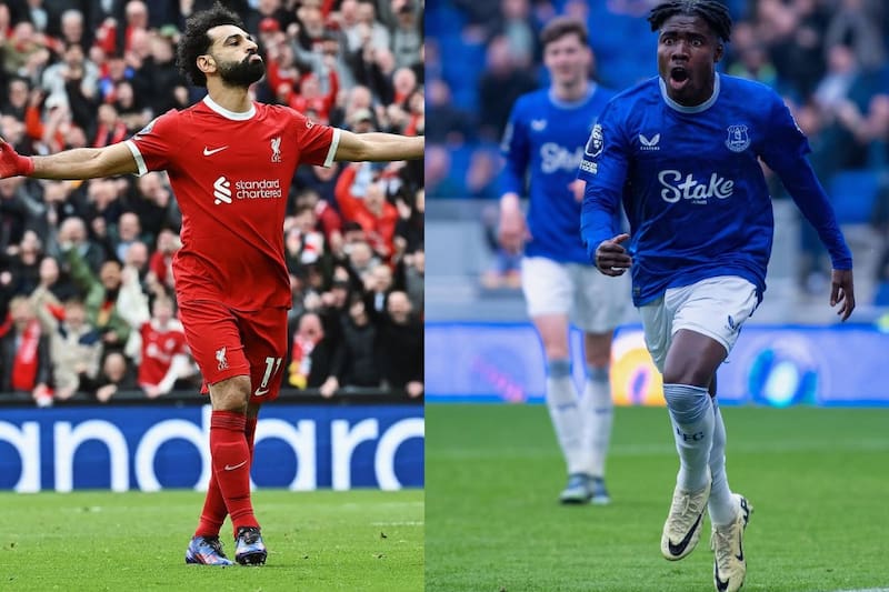 Un partido clásico en el fútbol inglés. Fotos: Instagram Liverpool y Everton.