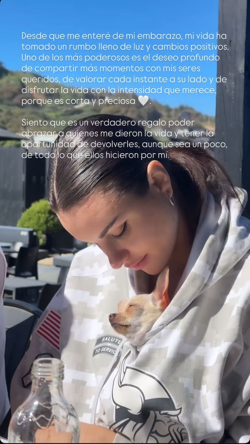 La Miss Chile reflexionó sobre el momento que está viviendo.