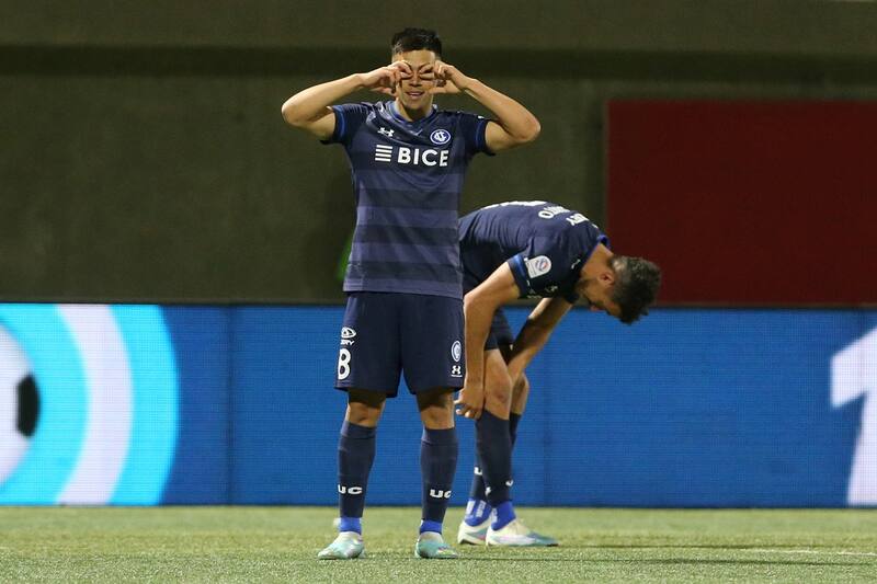 El delantero liderará la ofensiva de la UC para enfrentar a Unión La Calera.
Jonnathan Oyarzun/Photosport