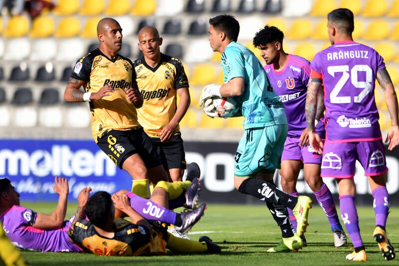 Cristopher Toselli contra Coquimbo Unido.