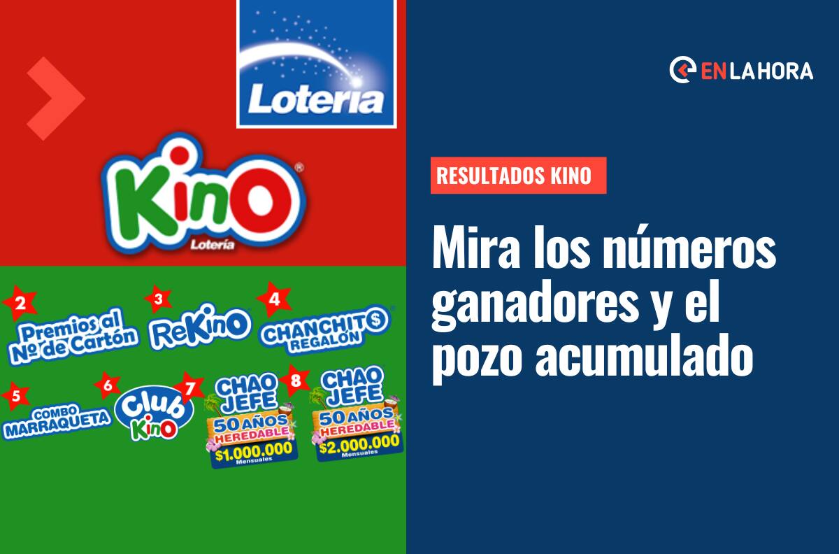 Resultados Kino Chile: Revisa los números ganadores del sorteo N° 2646 del domingo 28 de agosto y el pozo acumulado