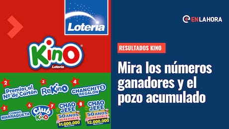 Resultados Kino Chile: Revisa los números ganadores del sorteo N° 2646 del domingo 28 de agosto y el pozo acumulado