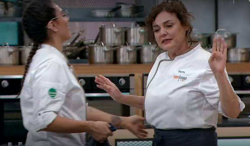 Gianella Marengo y Berta Lasala, la fuerte pelea.