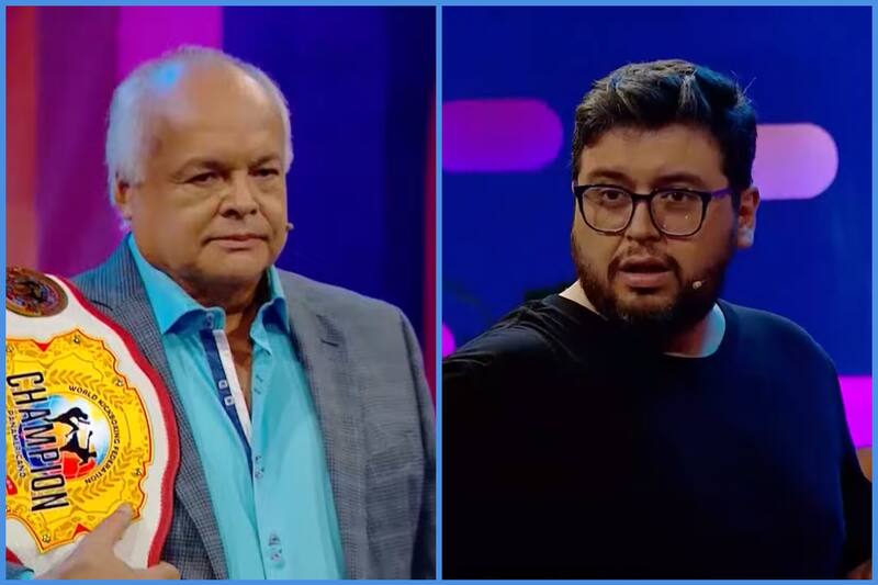 se nefrentaron para conocer al Rey del chiste corto