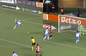 Desvió una chilena de Fernando Zampedri: así fue el gol de Diego Valencia que le dio el triunfo a la UC