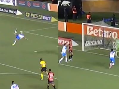 Desvió una chilena de Fernando Zampedri: así fue el gol de Diego Valencia que le dio el triunfo a la UC