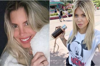 "Quizás el rubio y los ojos claros": Coté López bromea con su gran parecido con popular esposa de futbolista y sus seguidores lo confirman