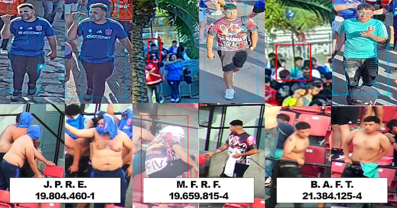 Identificó y se querelló contras los hinchas involucrados en los desmanes ante Audax.