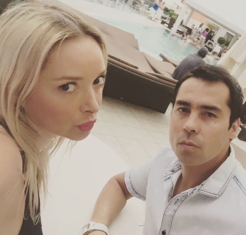 La modelo está en pareja con Patricio Galaz.