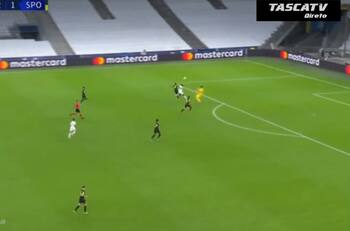 VIDEO | La insólita expulsión del arquero del Sporting de Lisboa ante el Olympique de Marsella de Alexis Sánchez