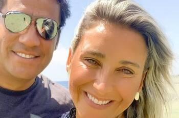 Fran Ayala mostró la entretenida forma en que su hijo Hotunui se divierte en una duna