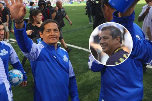 La Vieja reaccionó de buena forma ante el desplome de Patricio Toledo. Fotos: Agencia Aton.