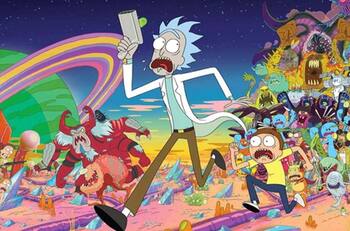 La serie "Rick and Morty" estrenó segunda parte de su 4ta temporada