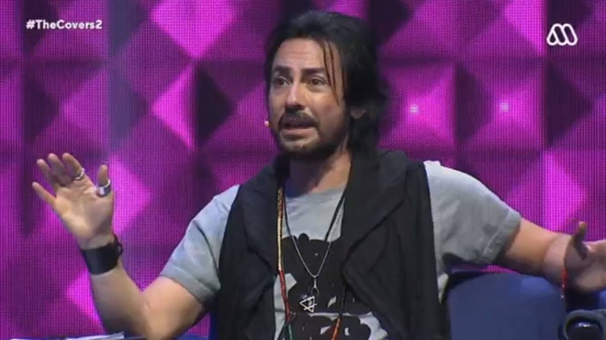 "Este te ganó, es más etéreo que vos": La diferencia de opiniones entre Beto Cuevas y Oscar Mediavilla que marcó show de Sebastián Longhi