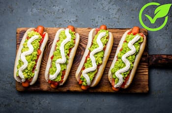 Receta para preparar unos ricos y fáciles completos veganos