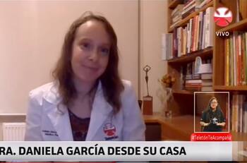 La emotiva reaparición de Daniela García en Teletón tras 17 años