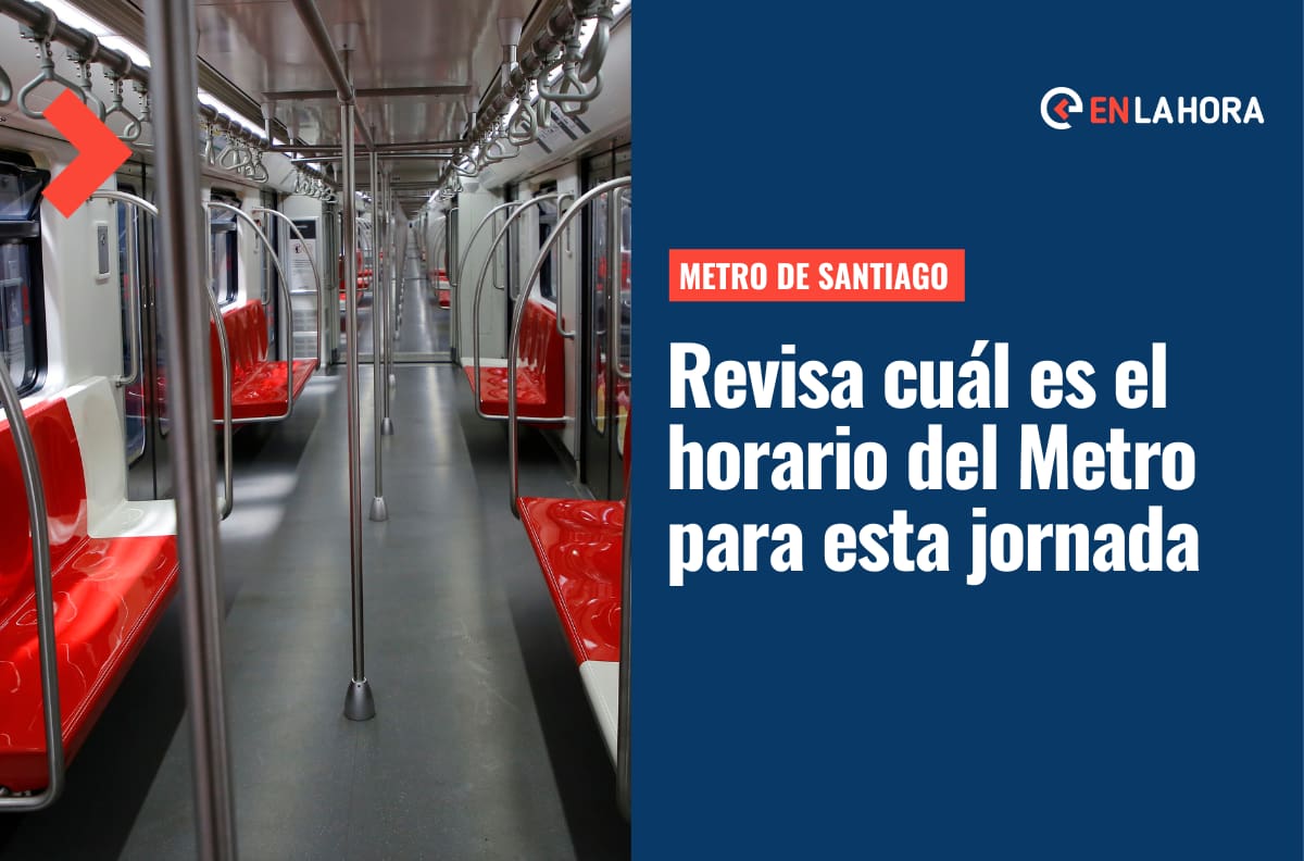 Horario Metro de Santiago: ¿A qué hora abre y cierra sus estaciones este domingo 12 de junio?