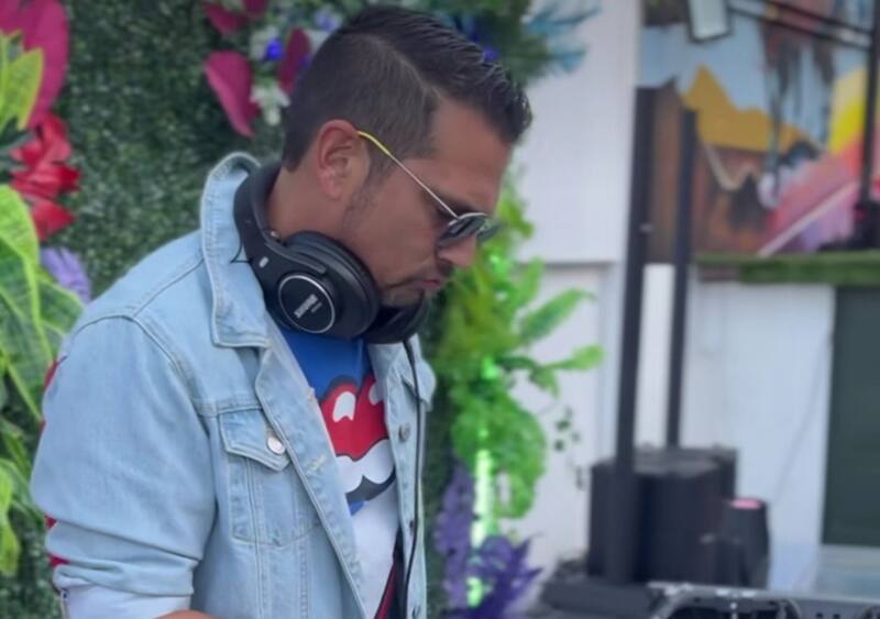 Mark González se convirtió en el alma de las fiestas. Foto: Instagram Mark González.