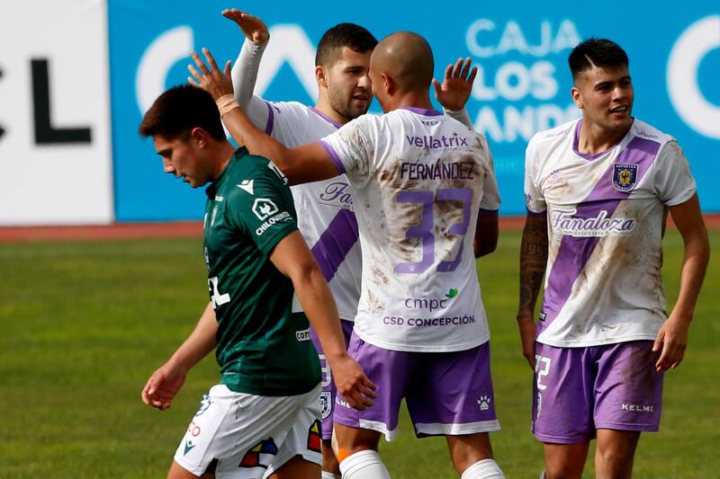Santiago Wanderers fue eliminado en 2021 por Deportes Concepción en Copa Chile. Foto: Aton.