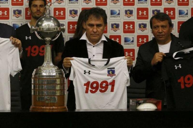 El Bocón participó en acto de aniversario de la obtención de la Copa Libertadores 1991.