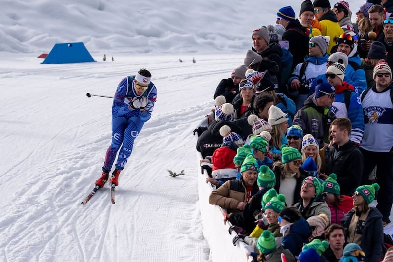 El esquiador chileno finalizó 86º en su prueba en los Juegos Olímpicos de Invierno. Foto: Team Chile.