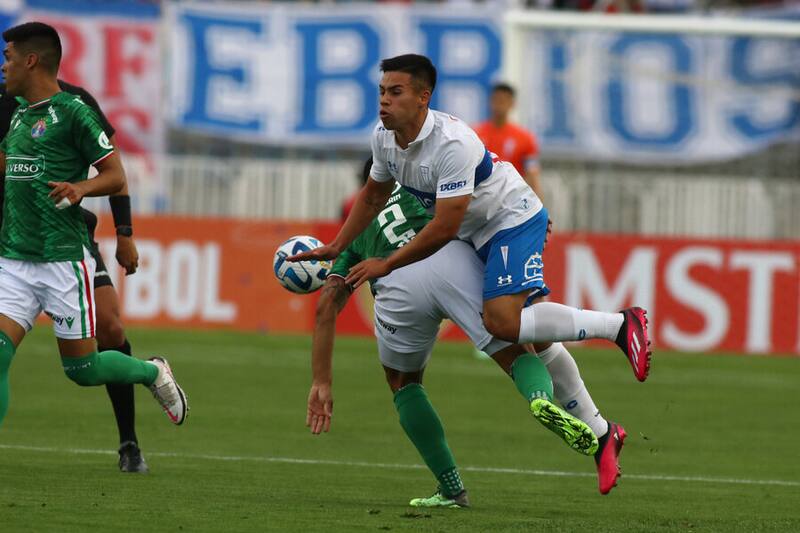 Conmebol liberó los audios del VAR en una de las polémicas del Audax Italiano vs la UC por Copa Sudamericana. Foto: Aton.