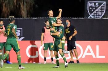 Portland Timbers de Felipe Mora pasó a la final del torneo MLS Is Back