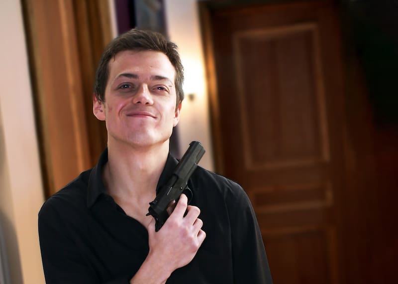 Simón Pesutic es "Alfonsito" en “Secretos de Familia”