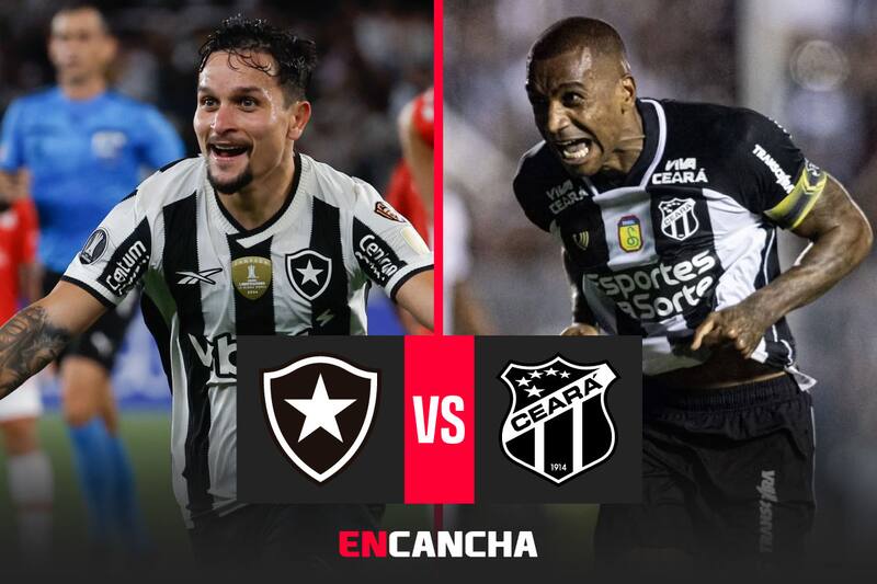 por la fecha 10 del Brasileirao. Foto: EFE y Prensa Ceará.