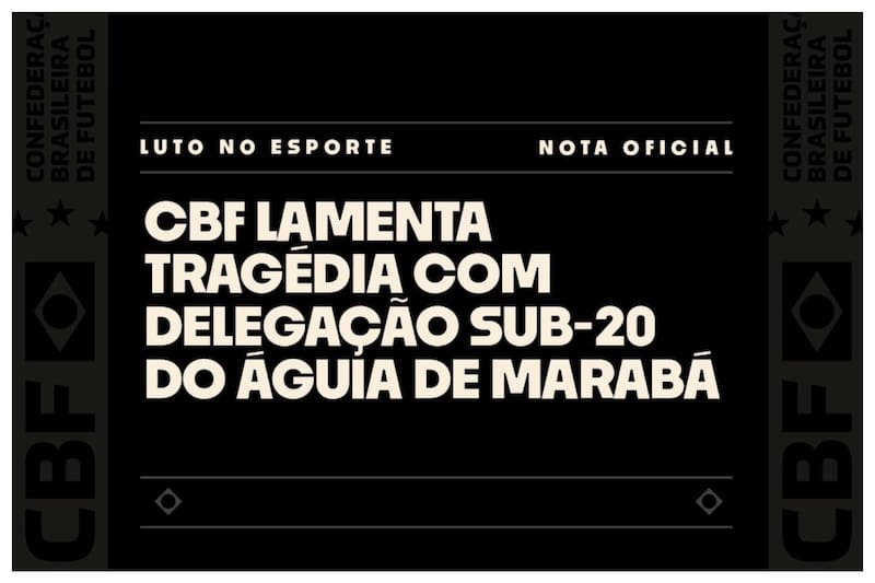Subió una imagen a redes acompañada por un texto donde lamenta esta triste situación. Foto: @CBF_Futebol en X