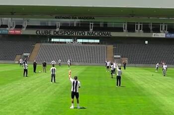 Así celebró Nacional de Madeira su ascenso en el fútbol de Portugal