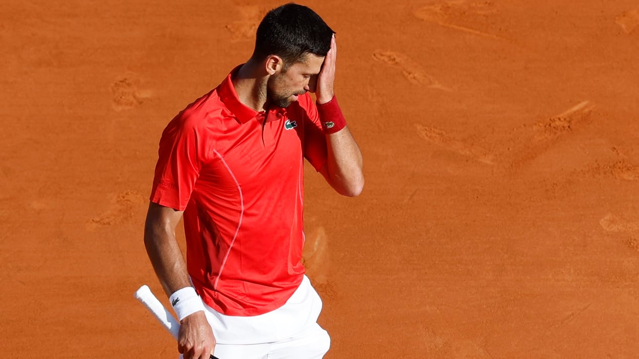 Novak Djokovic perdió en semifinales de Montecarlo