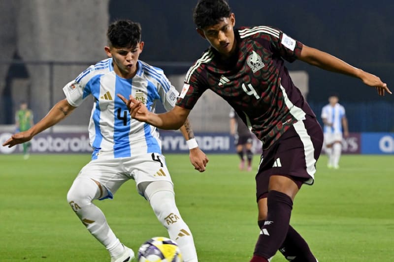 eliminó a Argentina del Mundial Sub 17. Foto: X AFA Selección.