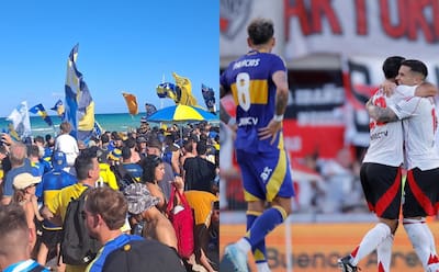 VIDEO | Desde el aire: hinchas de River se burlan del Boca de Palacios y Alarcón en pleno banderazo