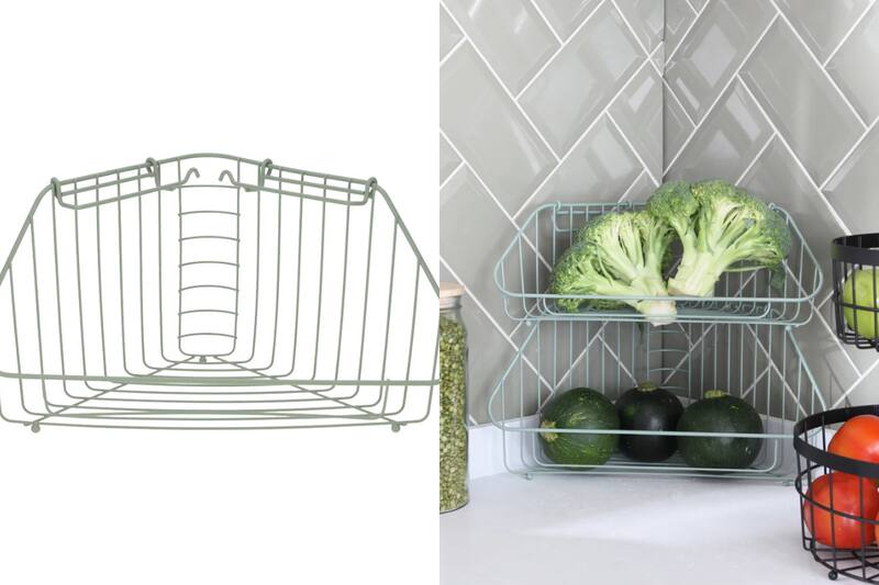 Permite que la fruta ocupe menos espacio y se vean más ordenadas en la cocina.