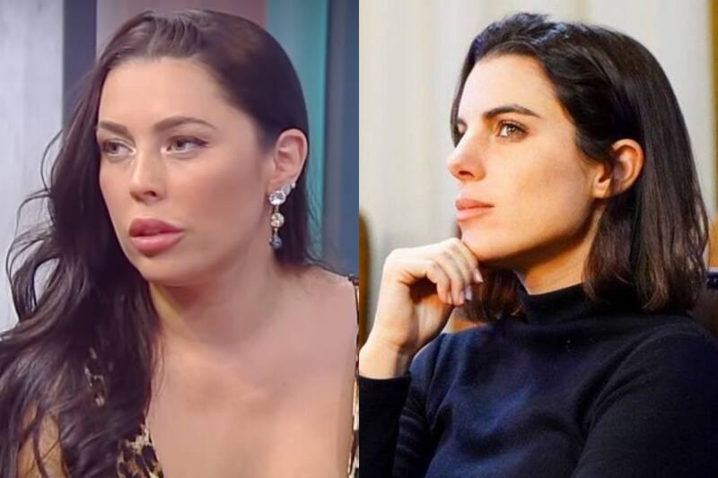 Daniela Aránguiz arremete contra Maite Orsini. Créditos: ViaX/Instagram.
