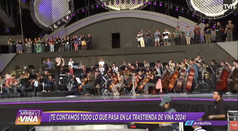 Así está la Quinta Vergara donde se presentará Andrea Bocelli.