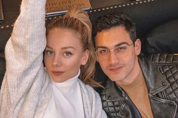 Ester Expósito publicó románticas postales para saludar a su novio Alejandro Speitzer en su cumpleaños